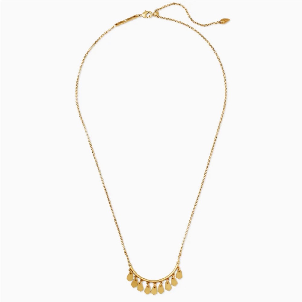 Kendra Scott Sydney Pendant Necklace Vintage Gold